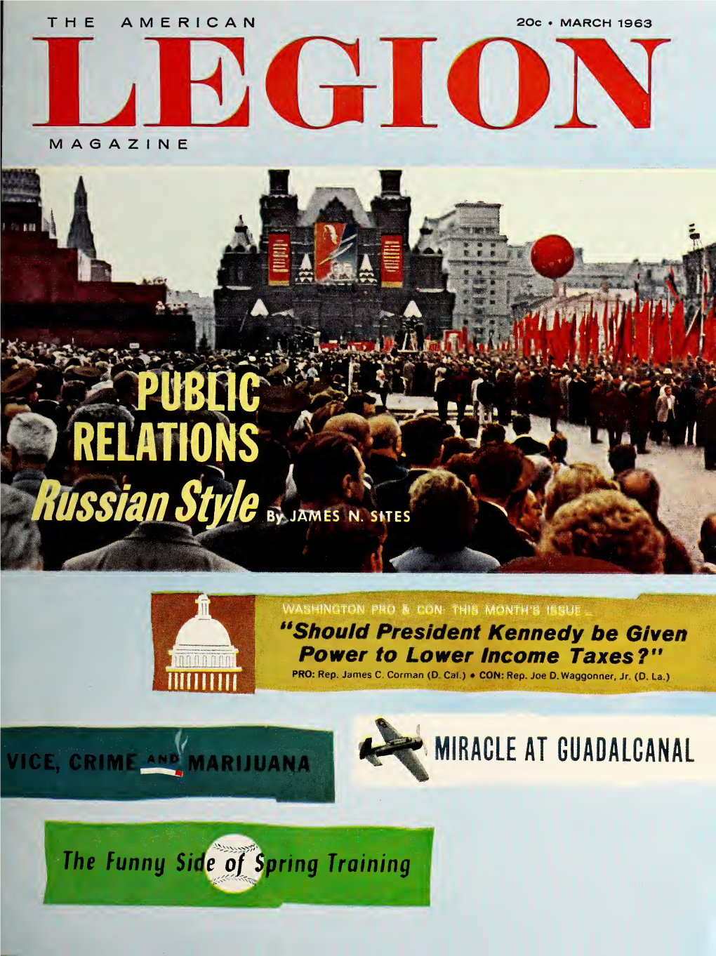 The American Legion Magazine [Volume 74, No. 3 (March 1963)]