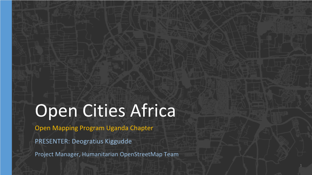 Kampala Open Cities