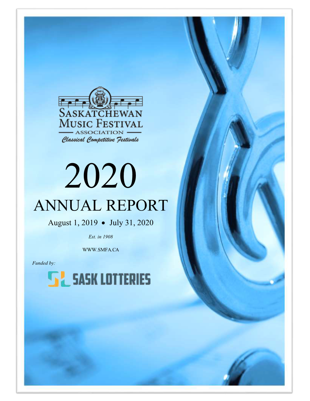 2020 ANNUAL REPORT August 1, 2019  July 31, 2020