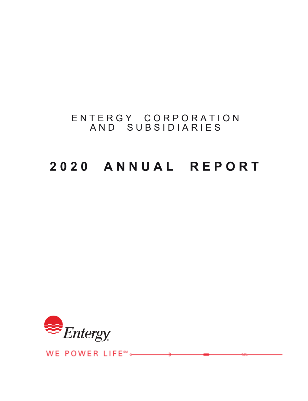 Entergy C Orporation and S Ubsidiaries