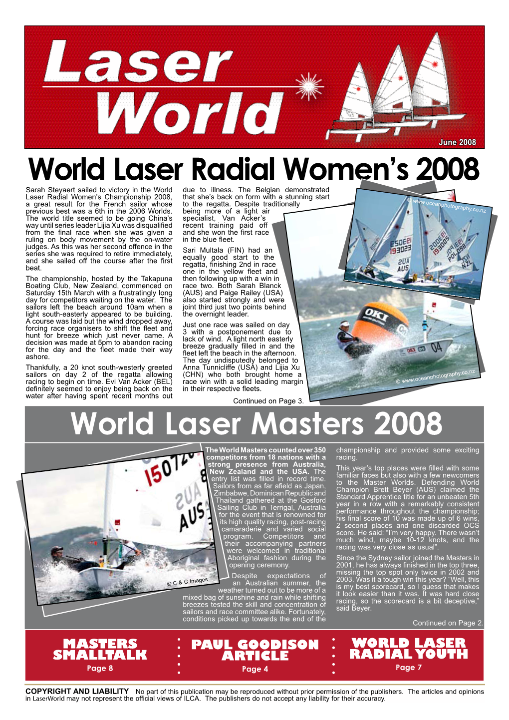 World Laser Radial Women's 2008