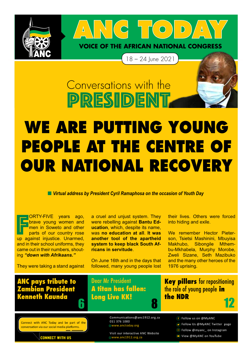 Anc Today Voice of the African National Congress