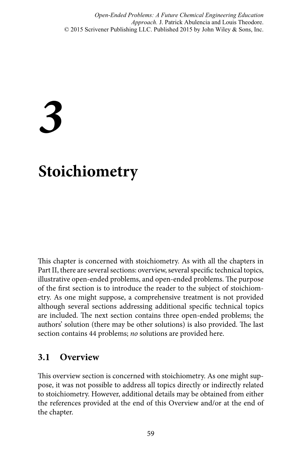 Stoichiometry