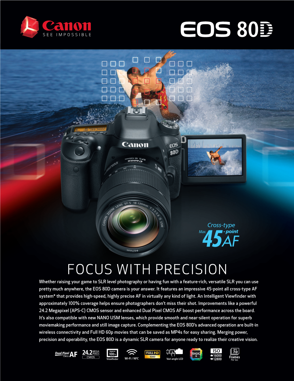 Canon EOS-80D Product Brochure