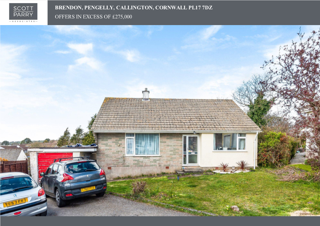 Brendon, Pengelly, Callington, Cornwall Pl17 7Dz Offers in Excess of £275,000