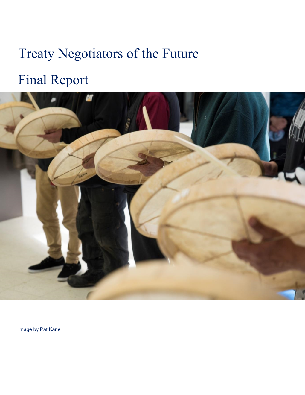 Treaty Negotiators of the Future Final Report