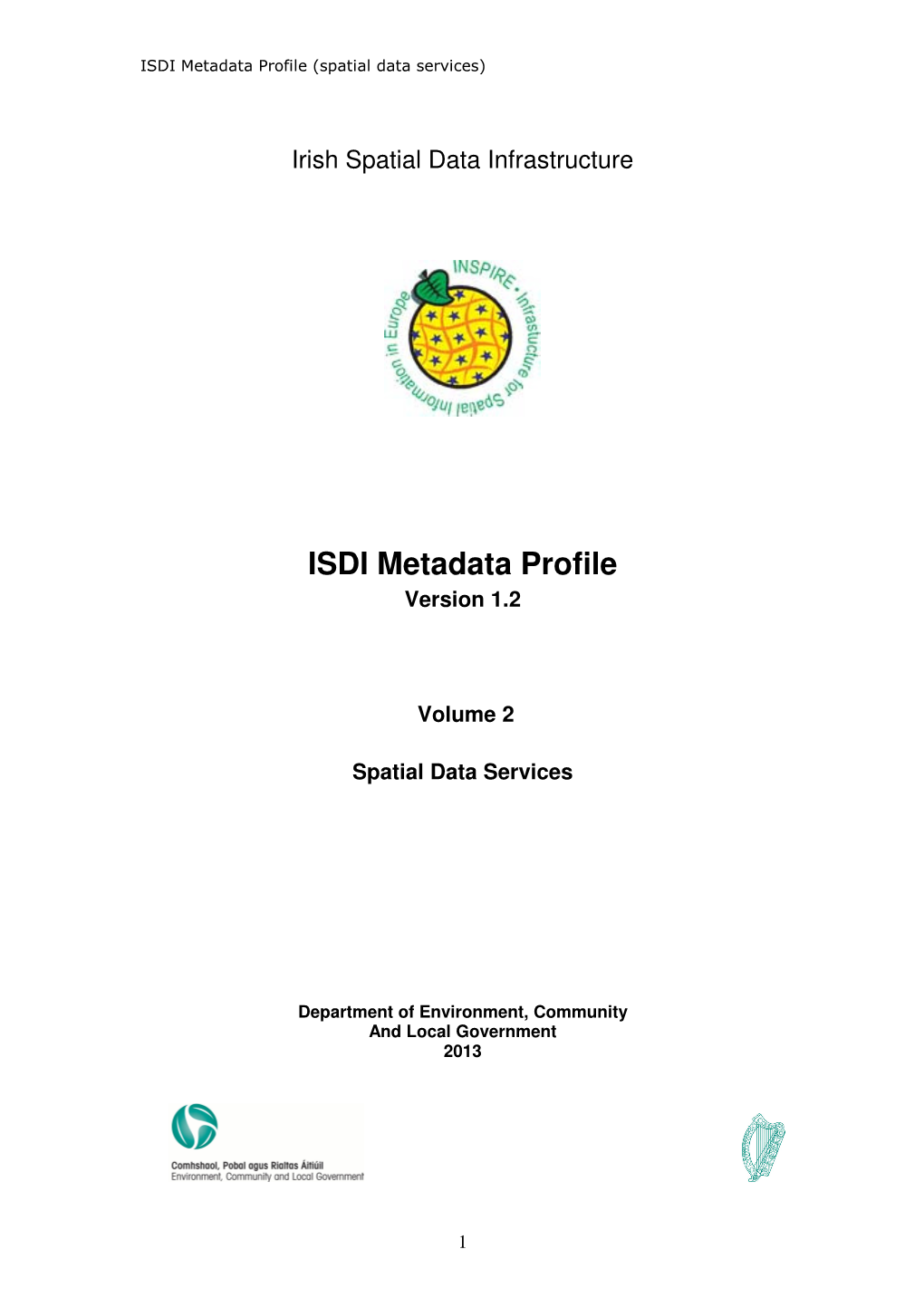 ISDI Metadata Profile Volume 2