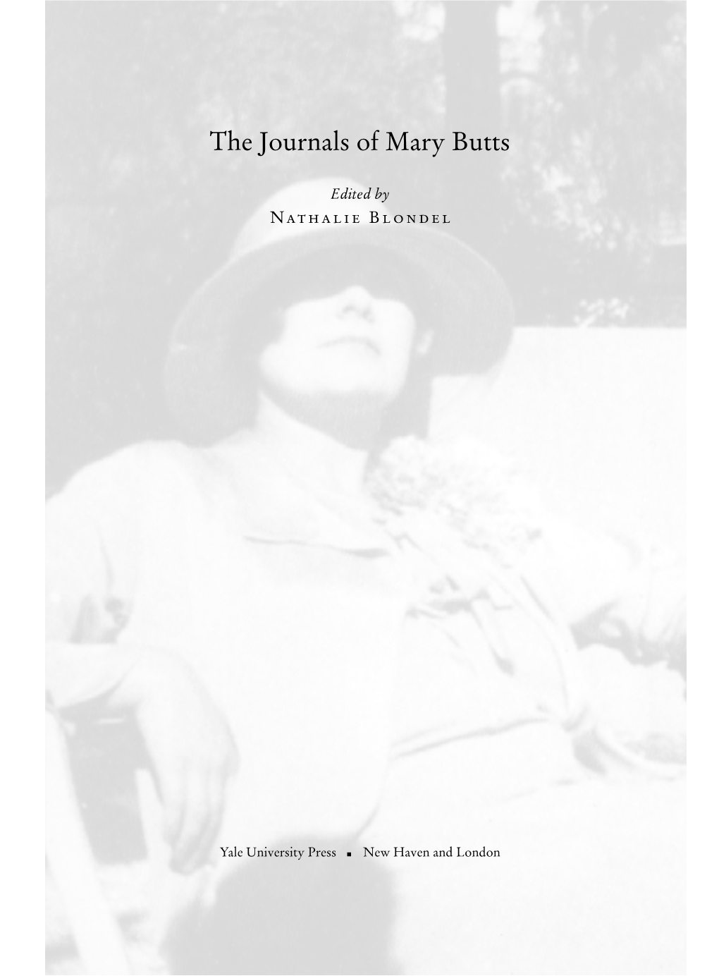 The Journals of Mary Butts