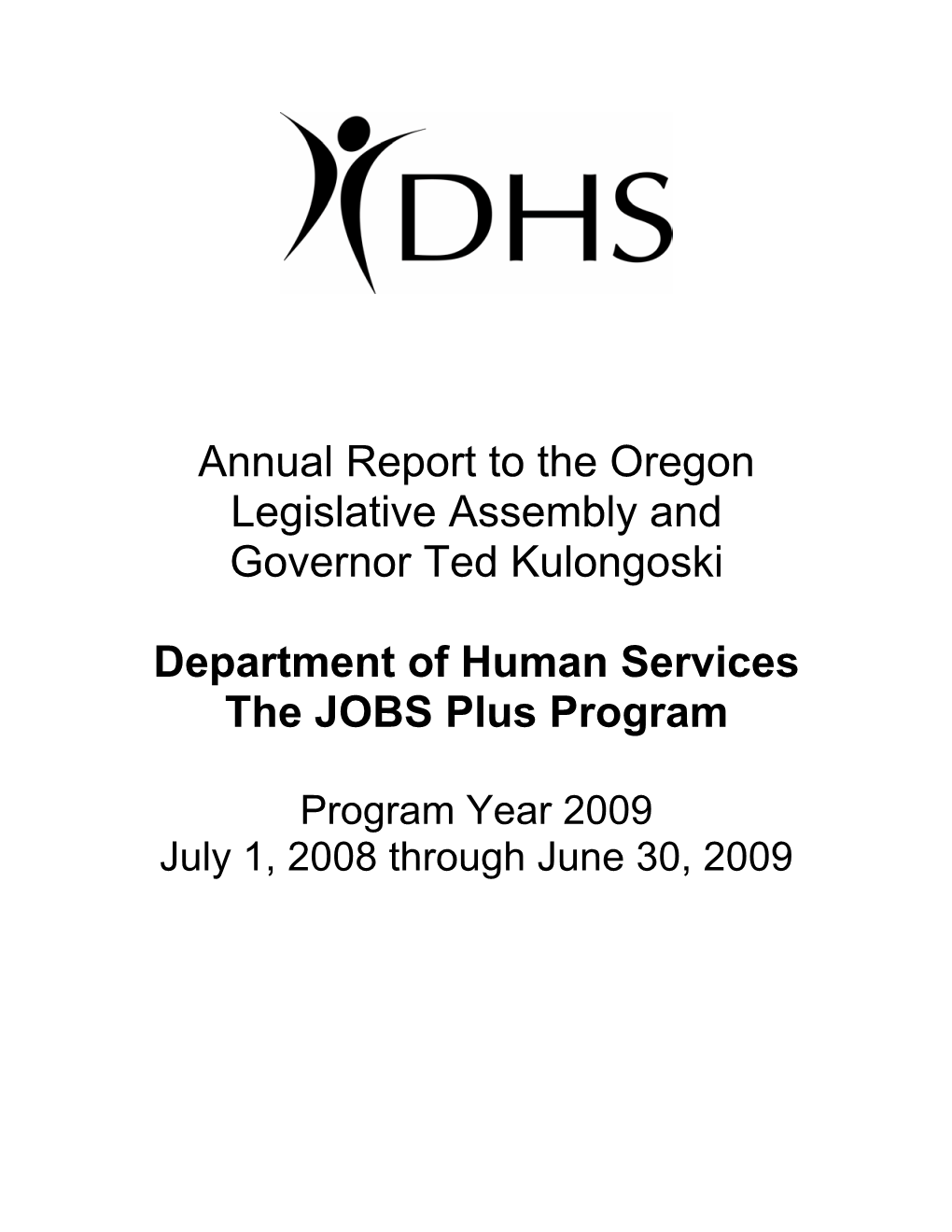 The JOBS Plus Program