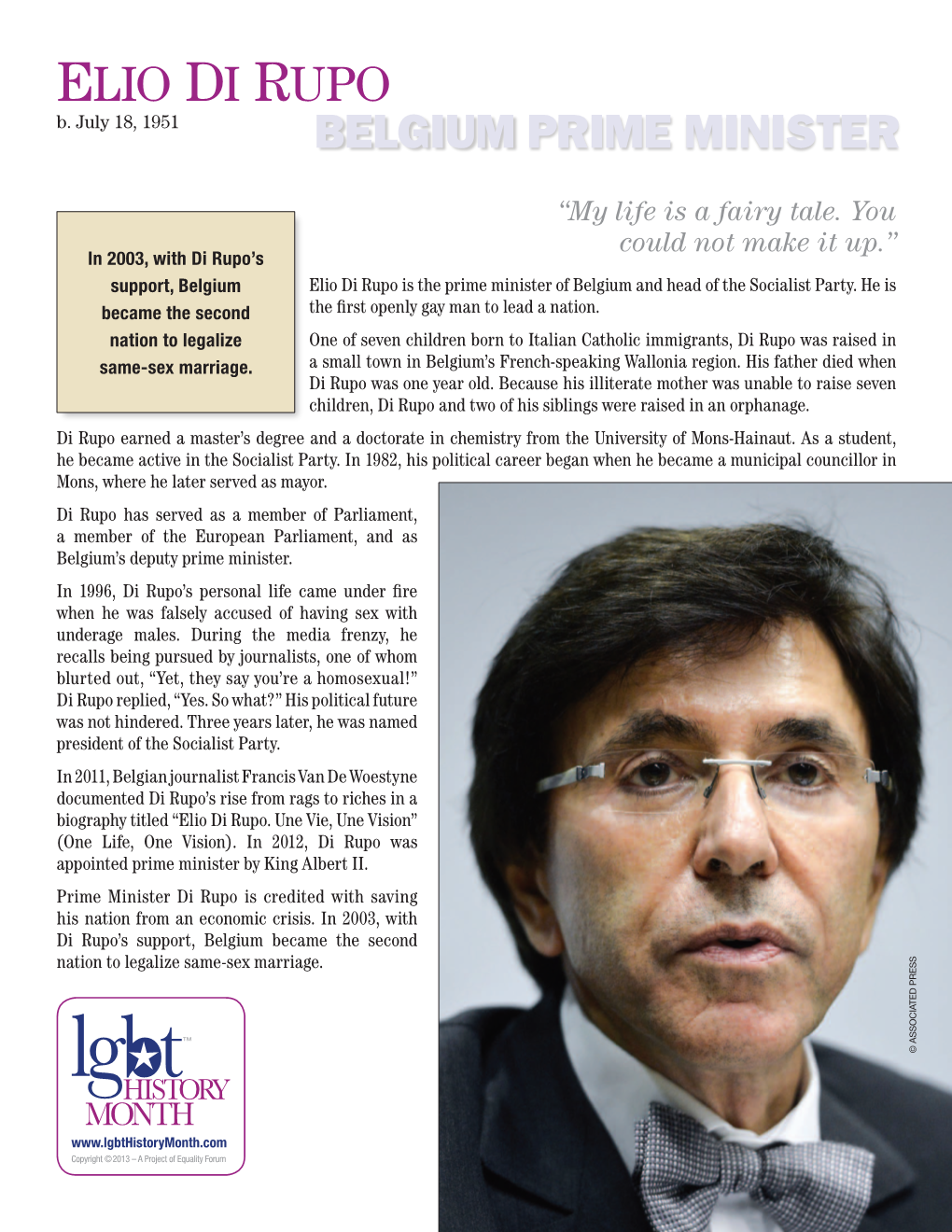 Elio Di Rupo B