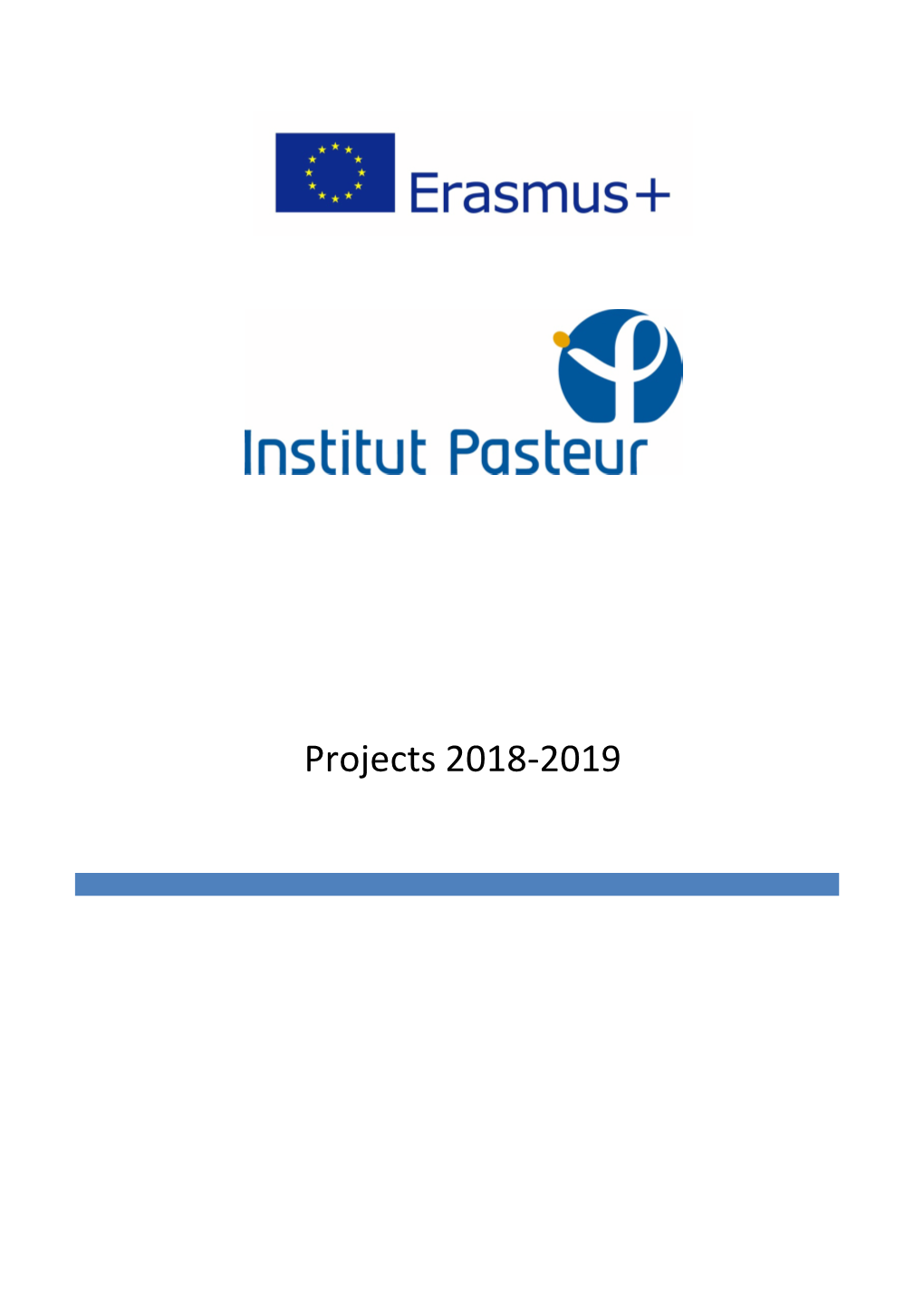 Pasteur Erasmus 2018 2019