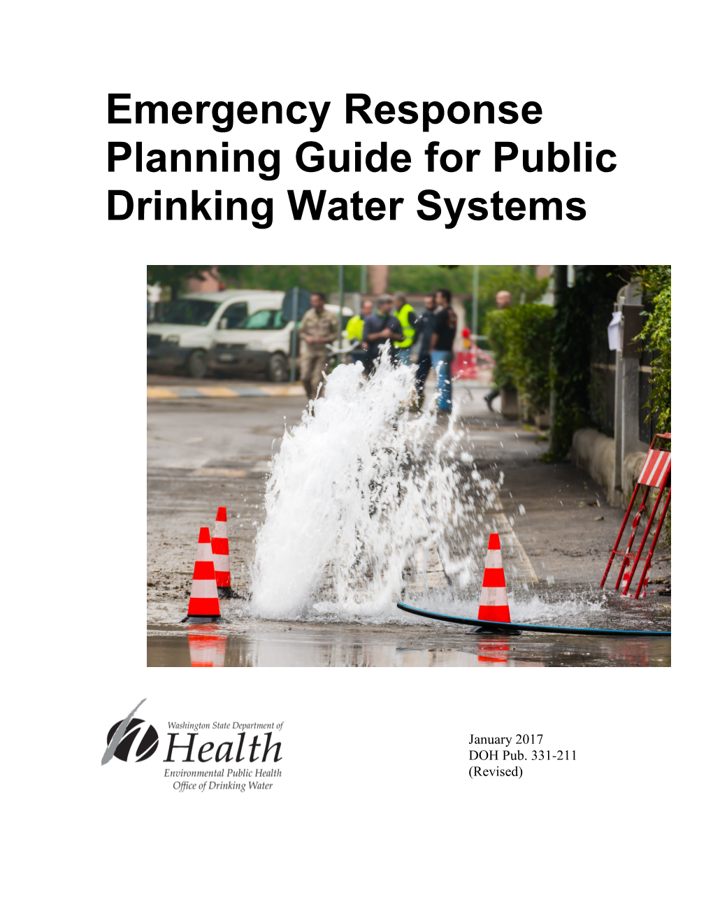 Emergency Response Planning Guide for Public Drinking Water Systems