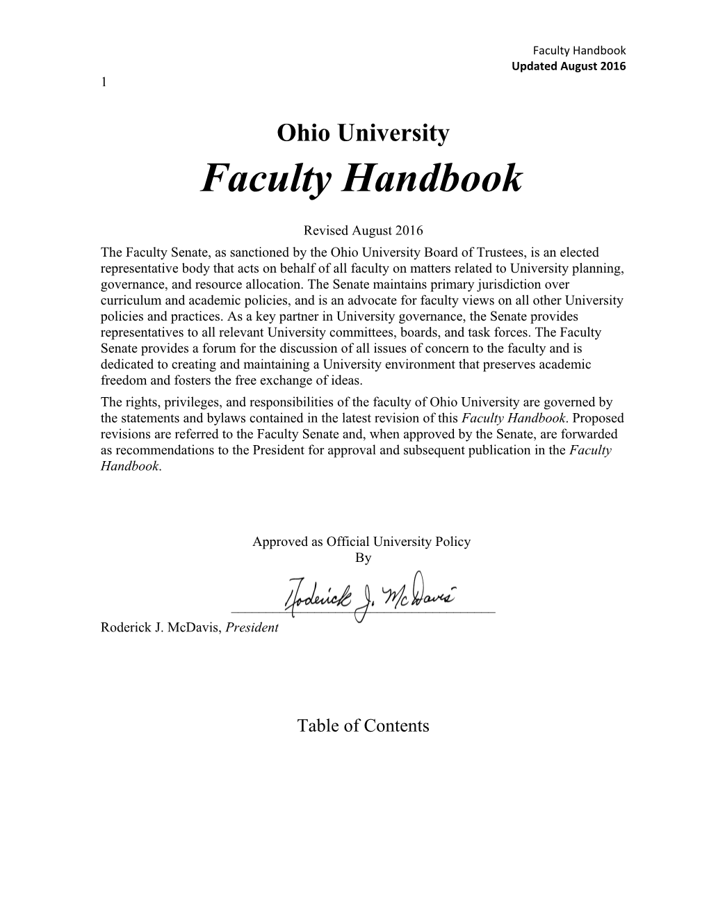 Faculty Handbook s2