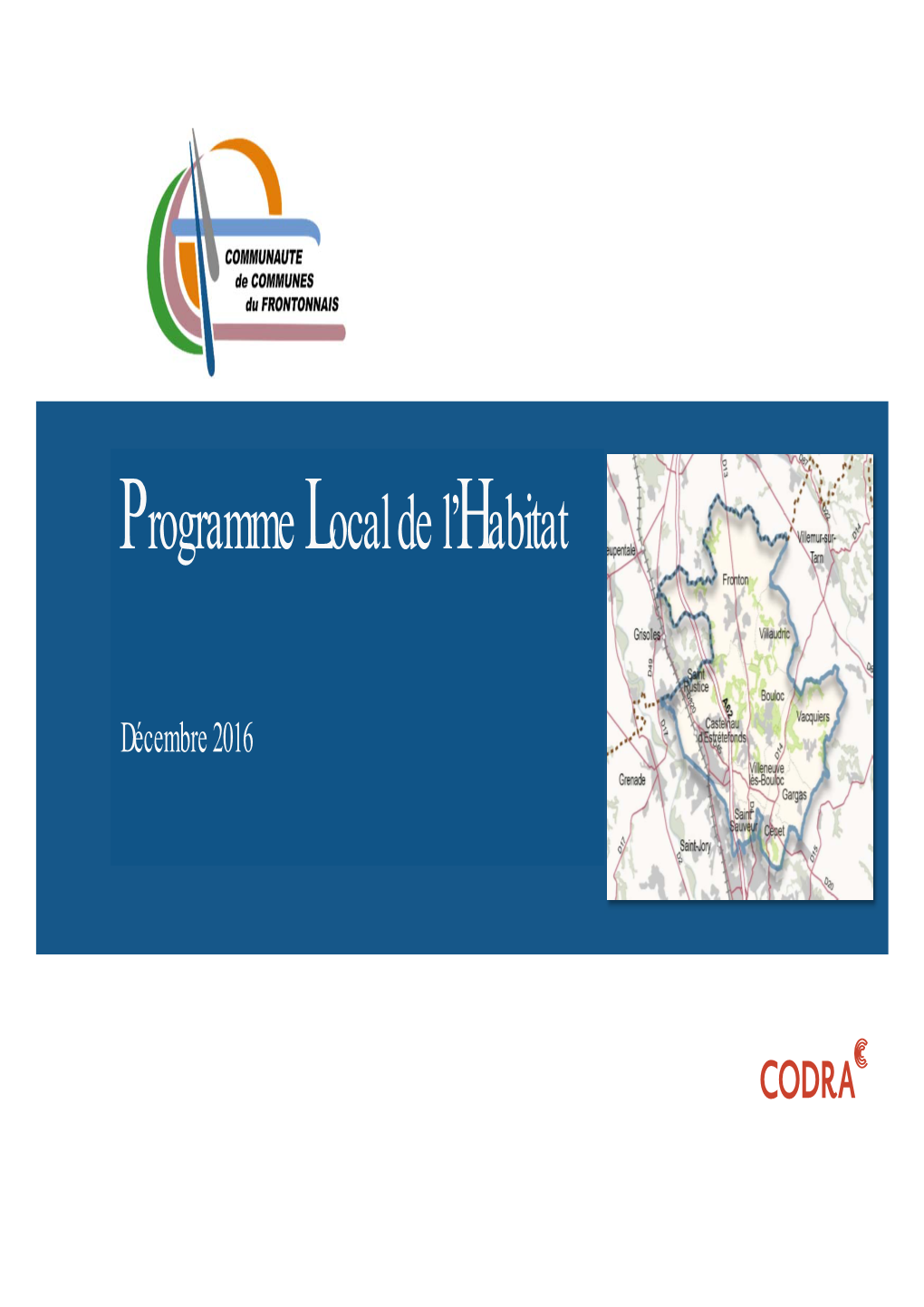 Programme Local De L'habitat