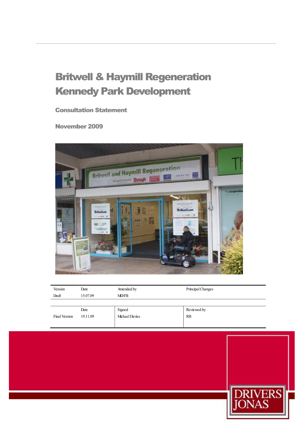 Britwell & Haymill Regeneration Kennedy Park Development