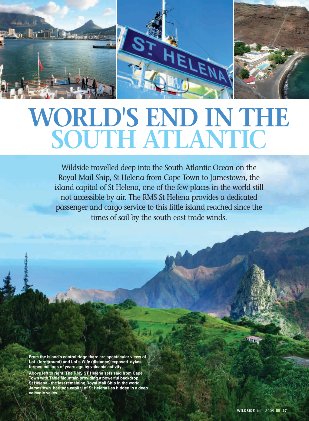 World's End in the South Atlantic