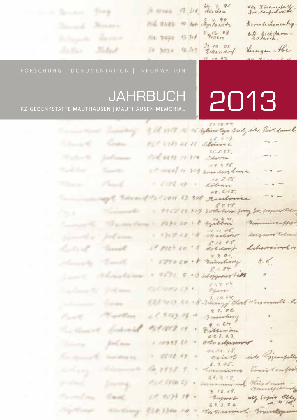 Jahrbuch 2013