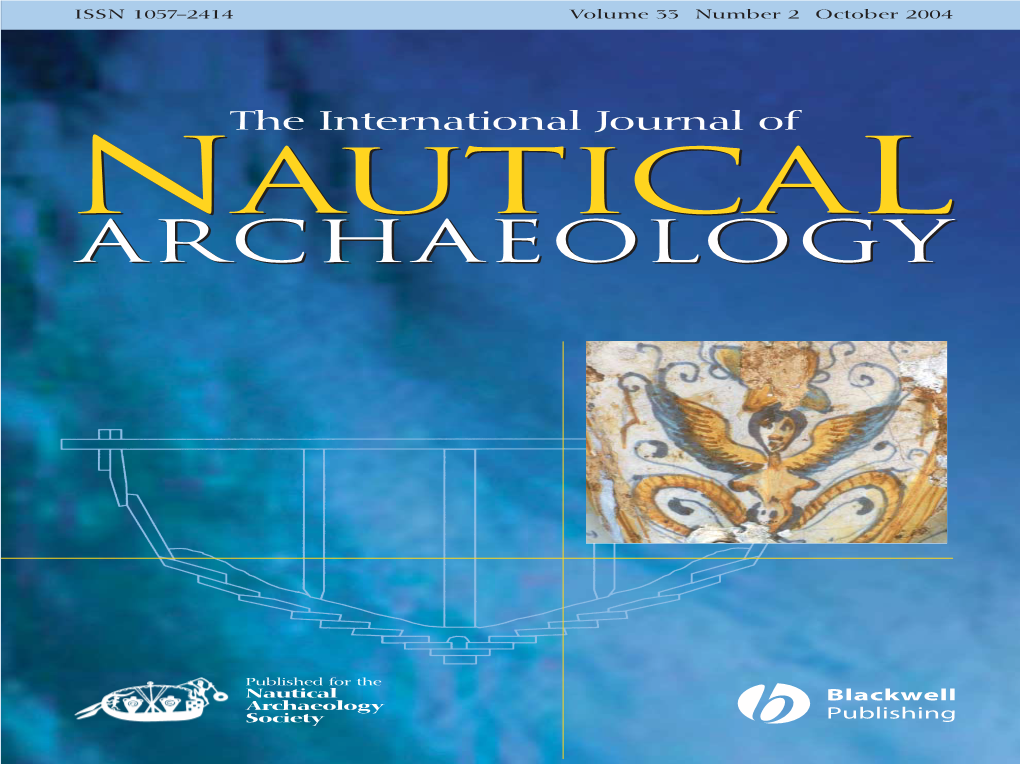 The International Journal of N Autical Archaeology