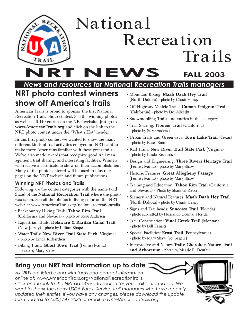 National Recreation Trails