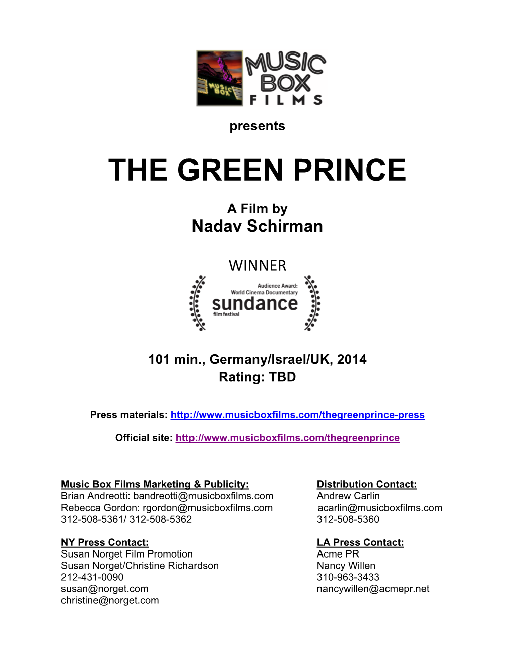 The Green Prince