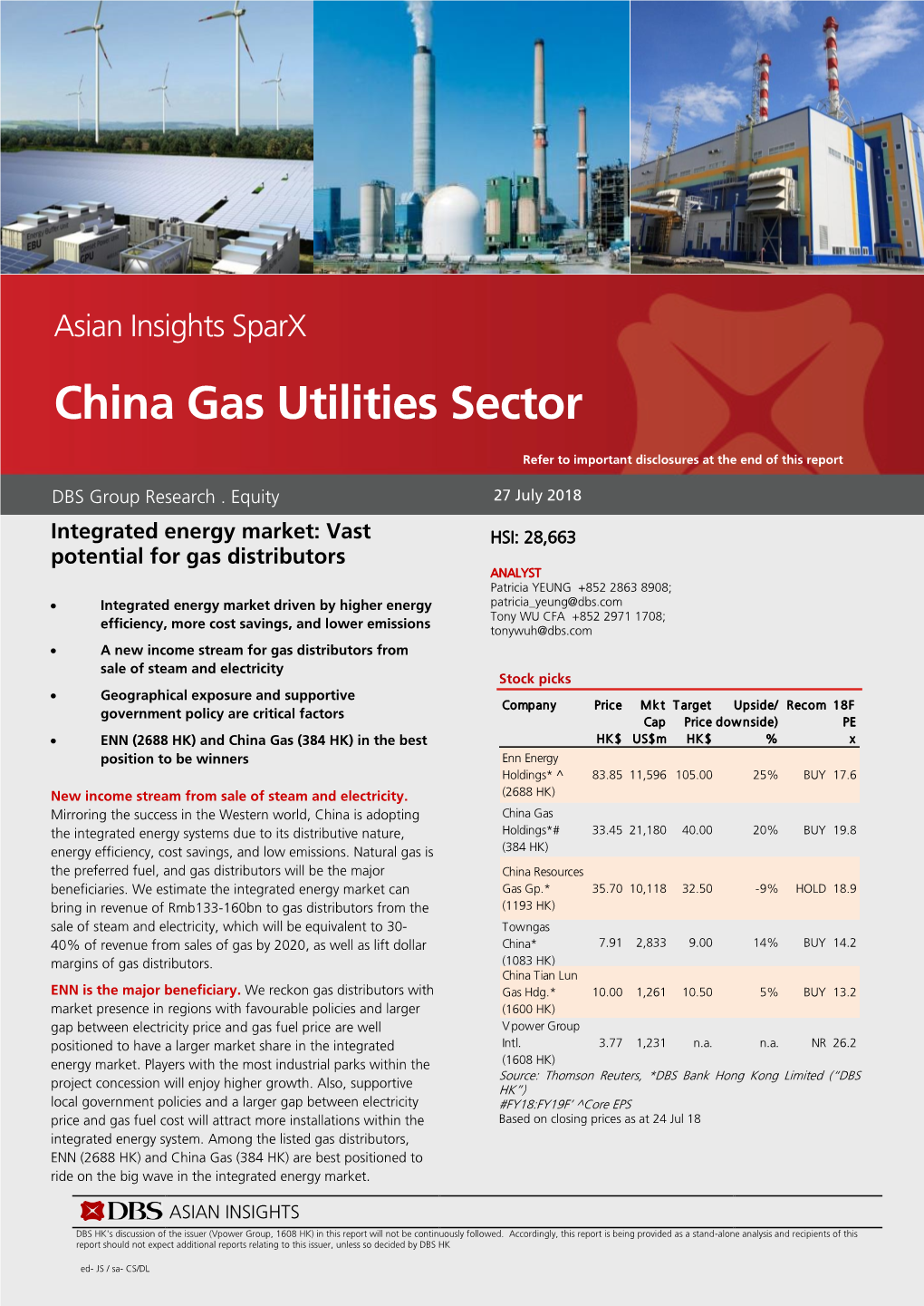 China Gas Utilities Sector