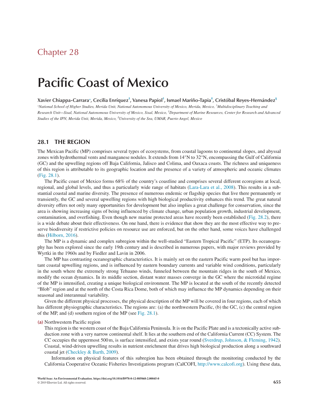 Pacific Coast of Mexico