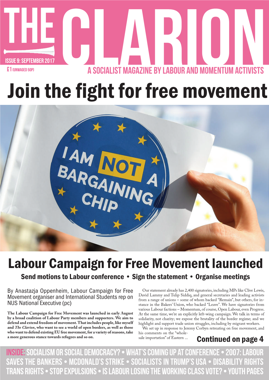 Join the Fight for Free Movement