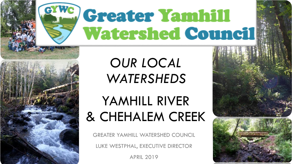 Our Watersheds Yamhill River & Chehalem Creek