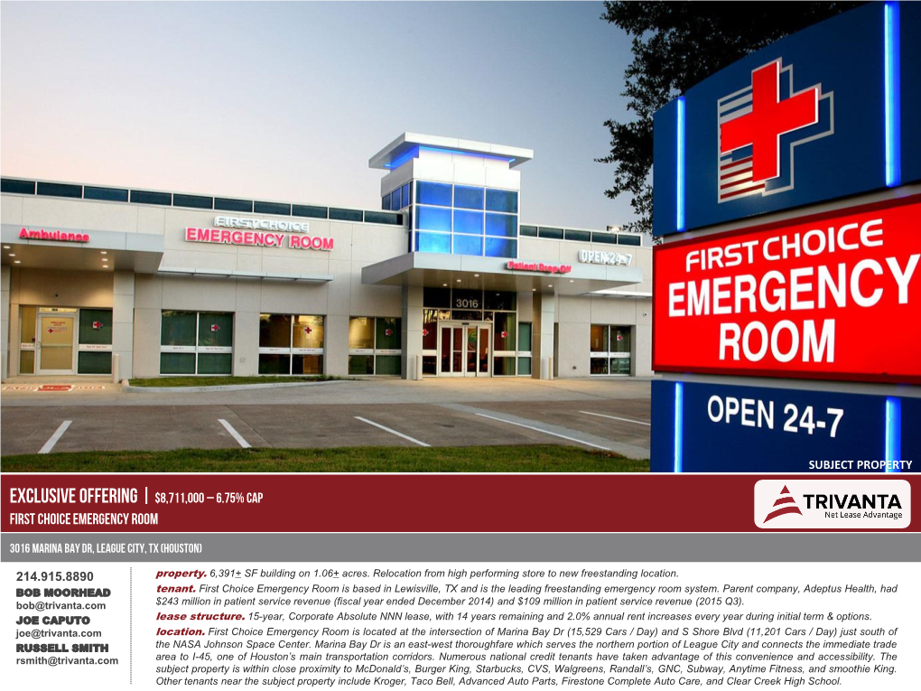 First Choice Emergency Room