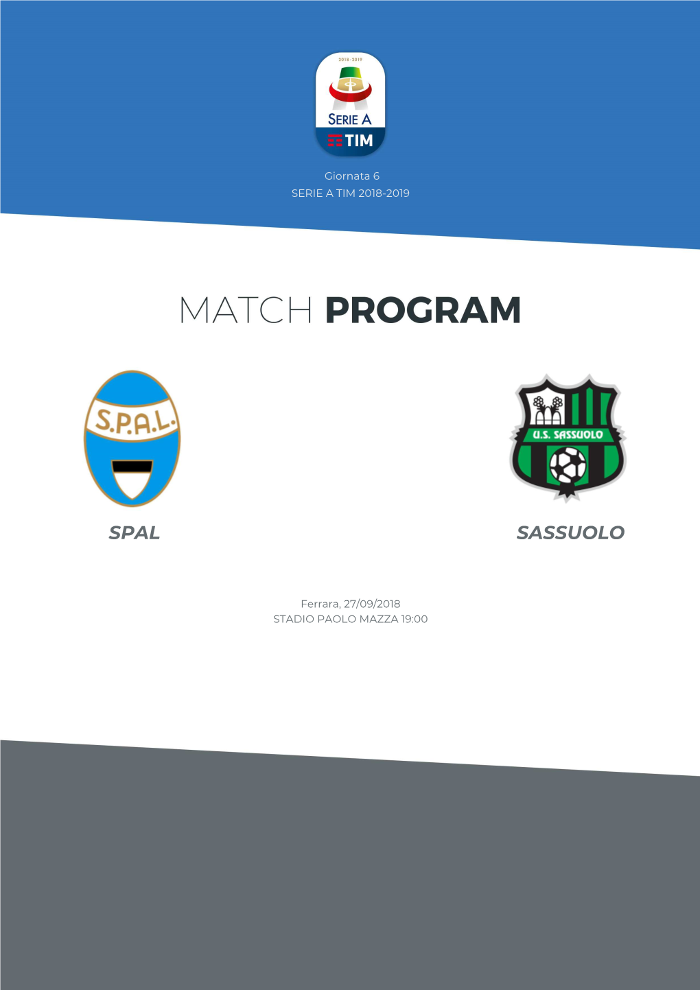 SPAL-Sassuolo