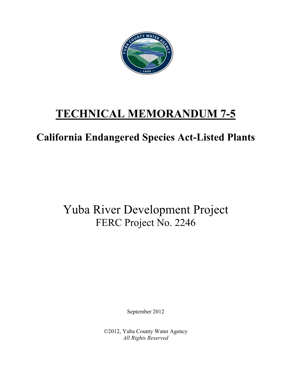 CESA-Listed Plants, Attach A, B