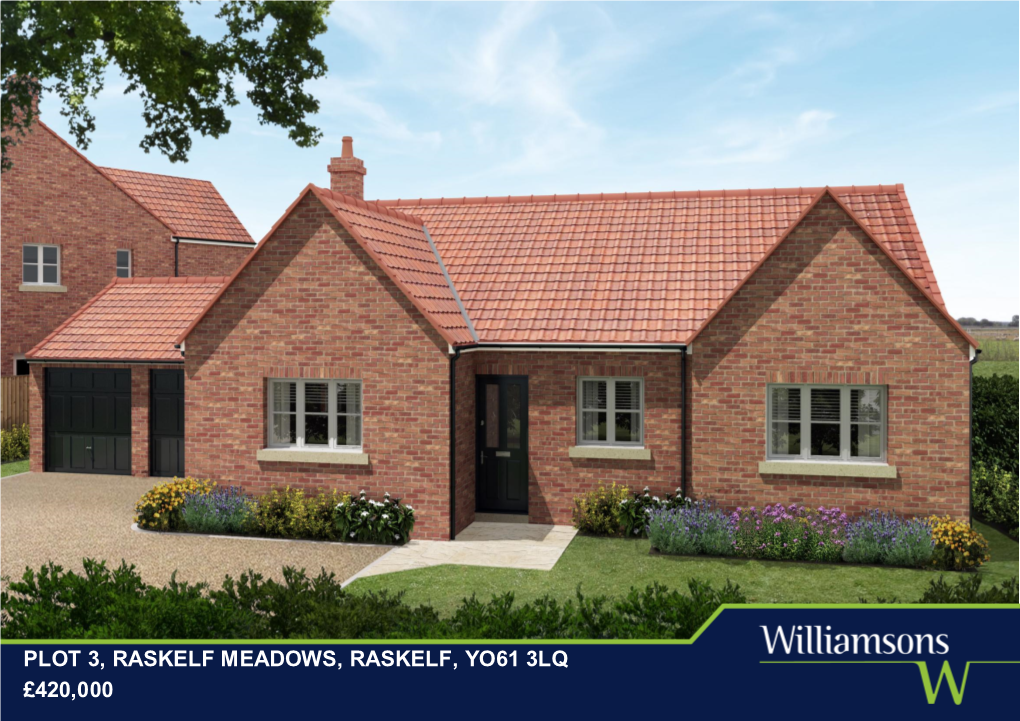 Plot 3, Raskelf Meadows, Raskelf, Yo61 3Lq £420,000