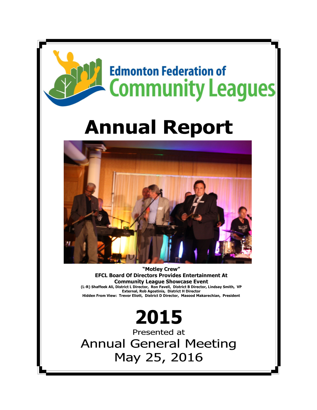 2015 EFCL Annual Report