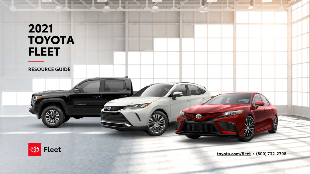 2021 Toyota Fleet Guide