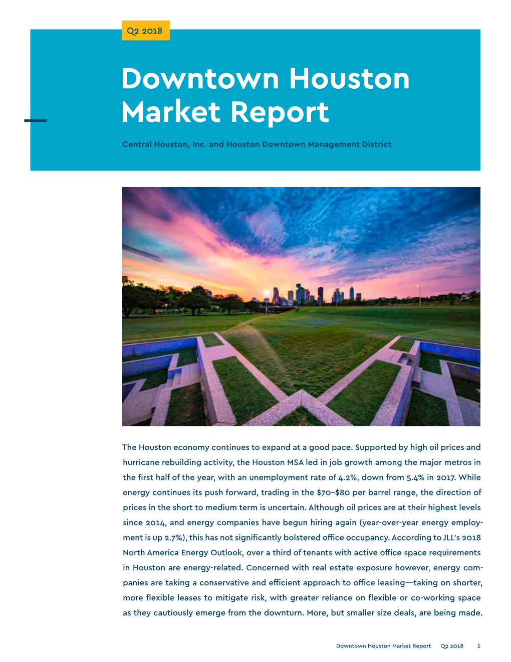 Downtown Houston Market Report