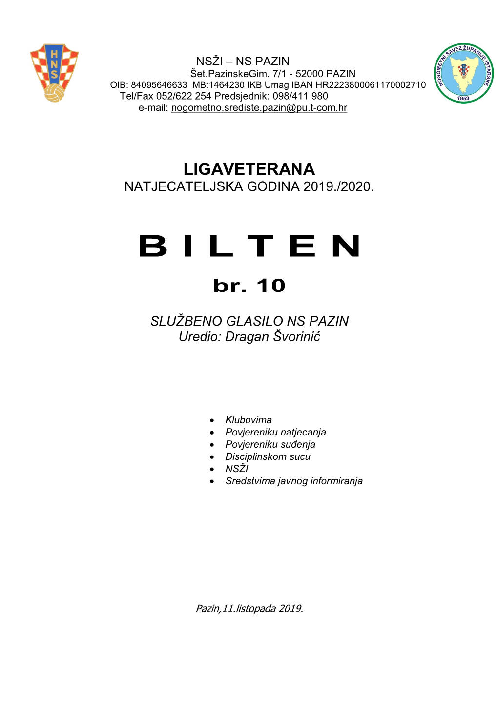 Bilten Vet. 10