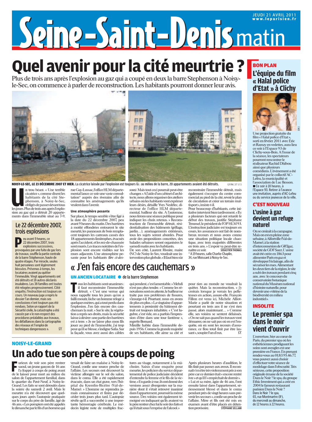 Quel Avenir Pour La Cité Meurtrie ?