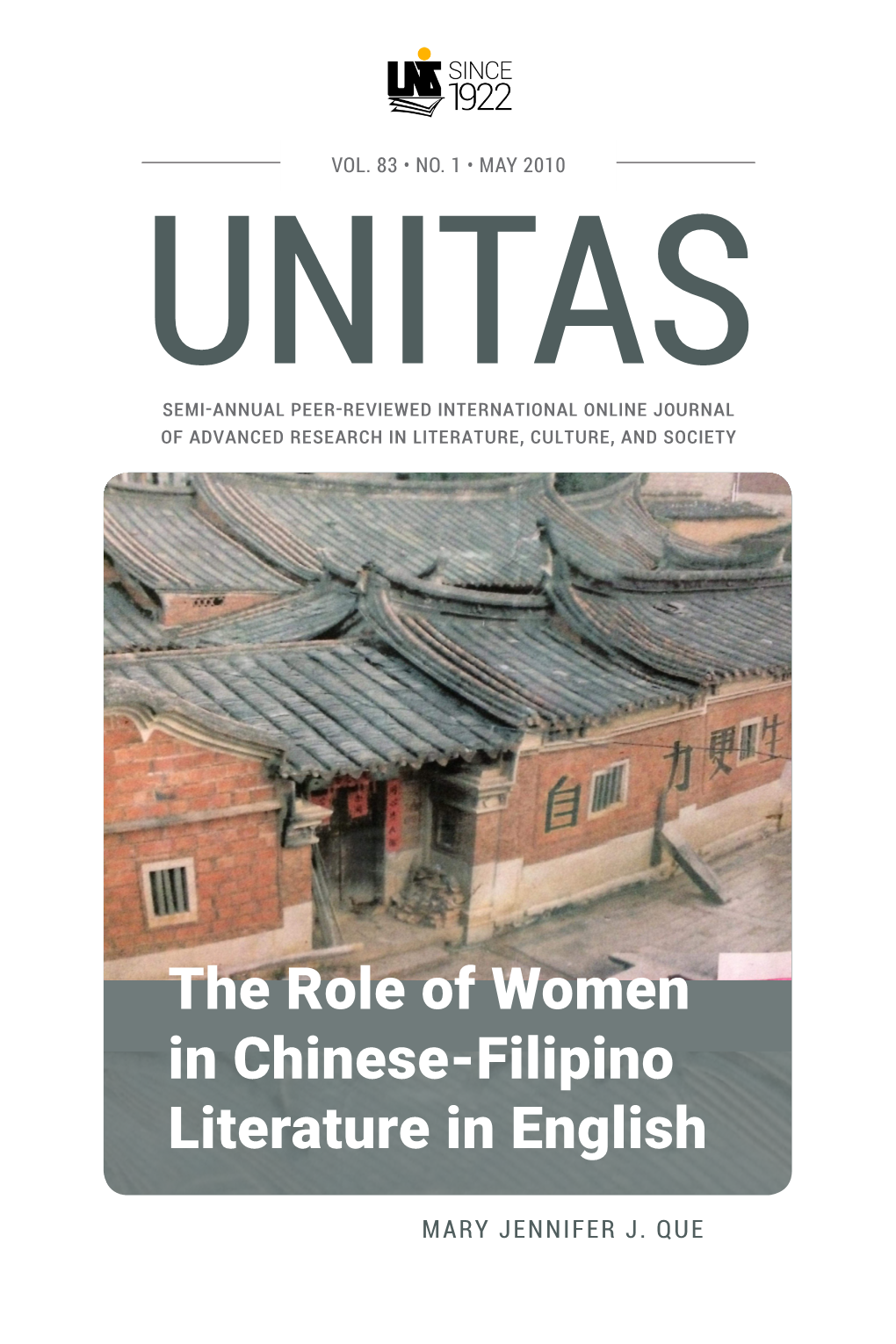 The Role of Women in Chinese-Filipino Literature in English