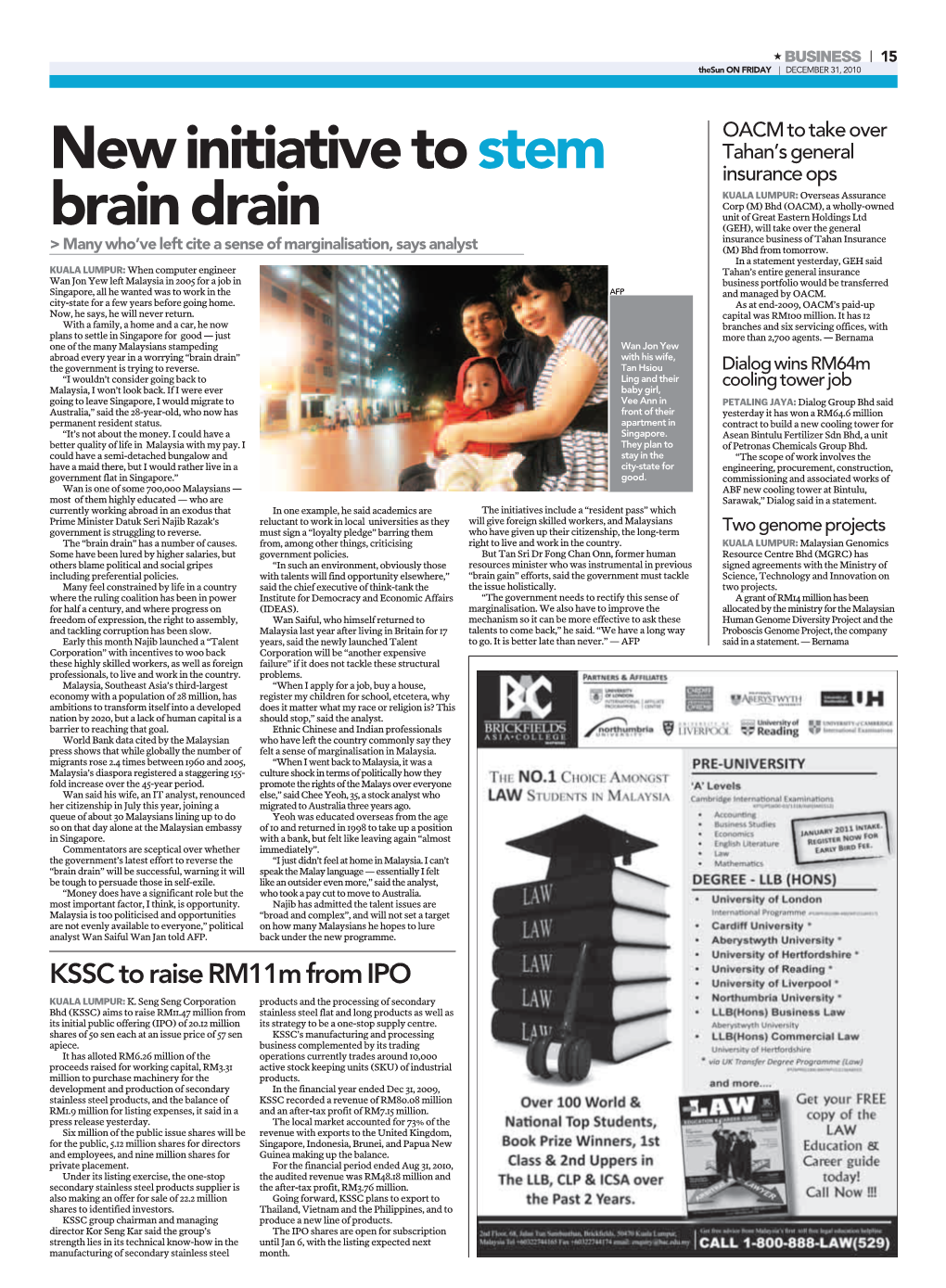 The Sun – Two Genome Projects