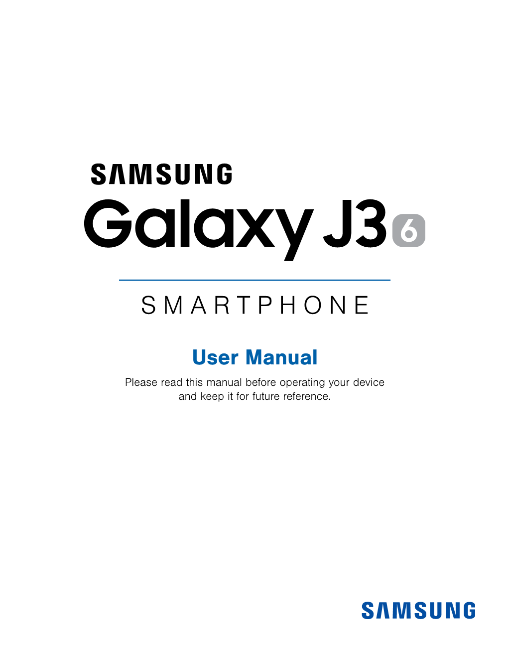 Samsung Galaxy J3 J320A User Manual