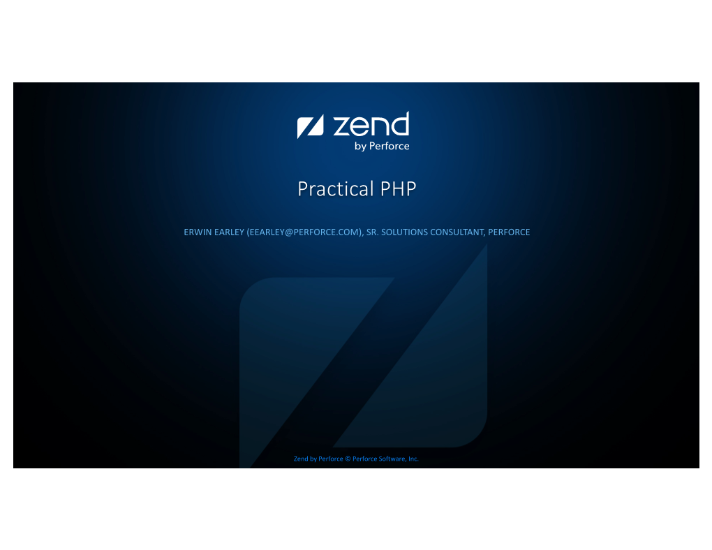 Practical PHP