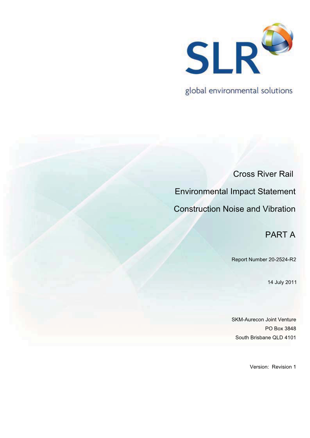 Cross River Rail Environmental Impact Statement Construction