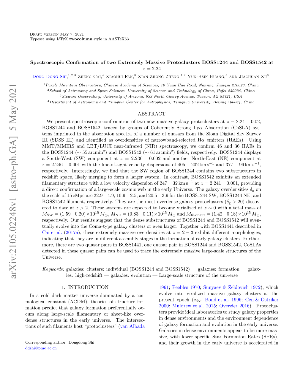 Spectroscopic Confirmation of Two Extremely Massive Protoclusters