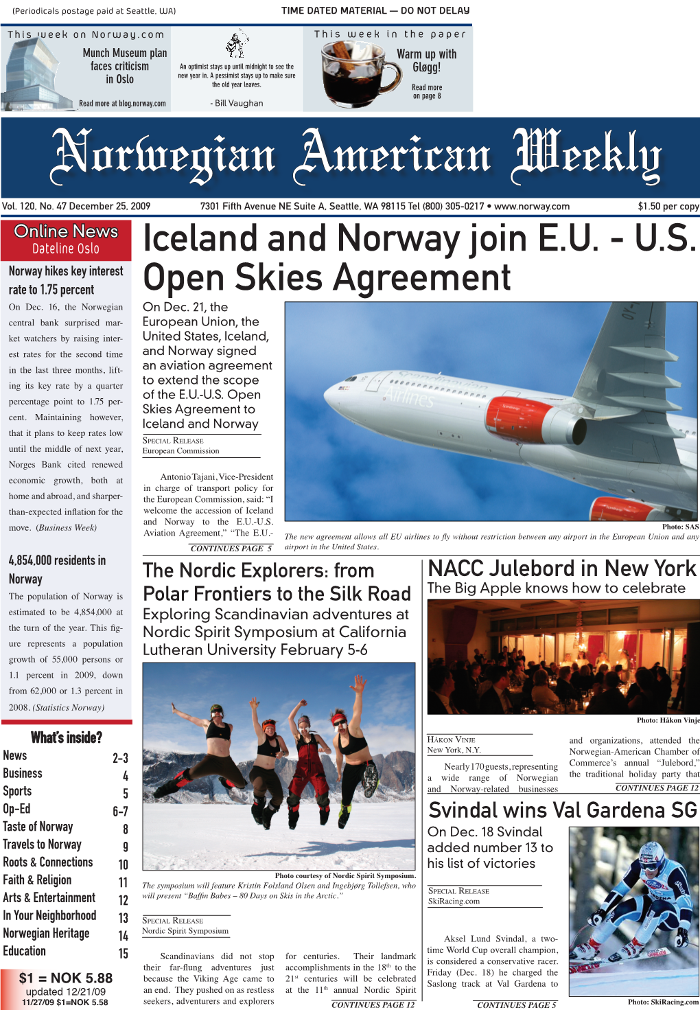 US Open Skies Agreement