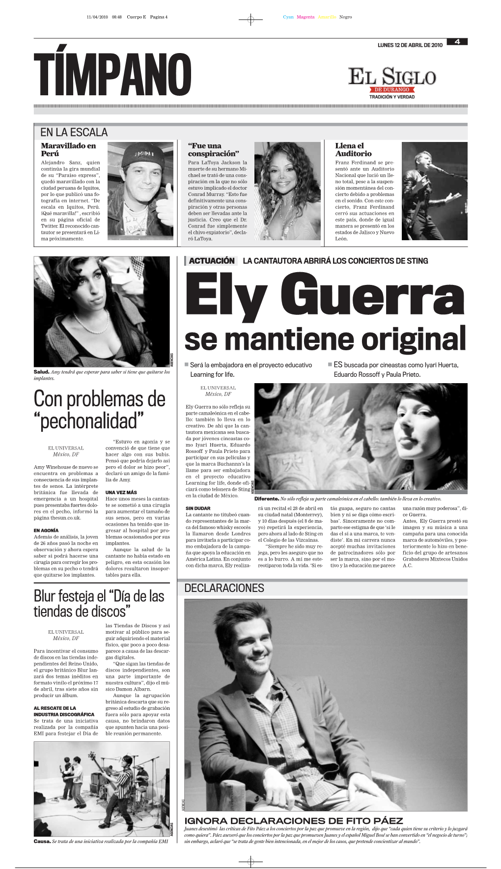 Ely Guerra Se Mantiene Original