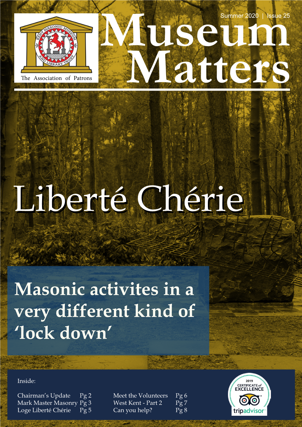 Masonic Activites in a Very Different Kind of 'Lock Down'