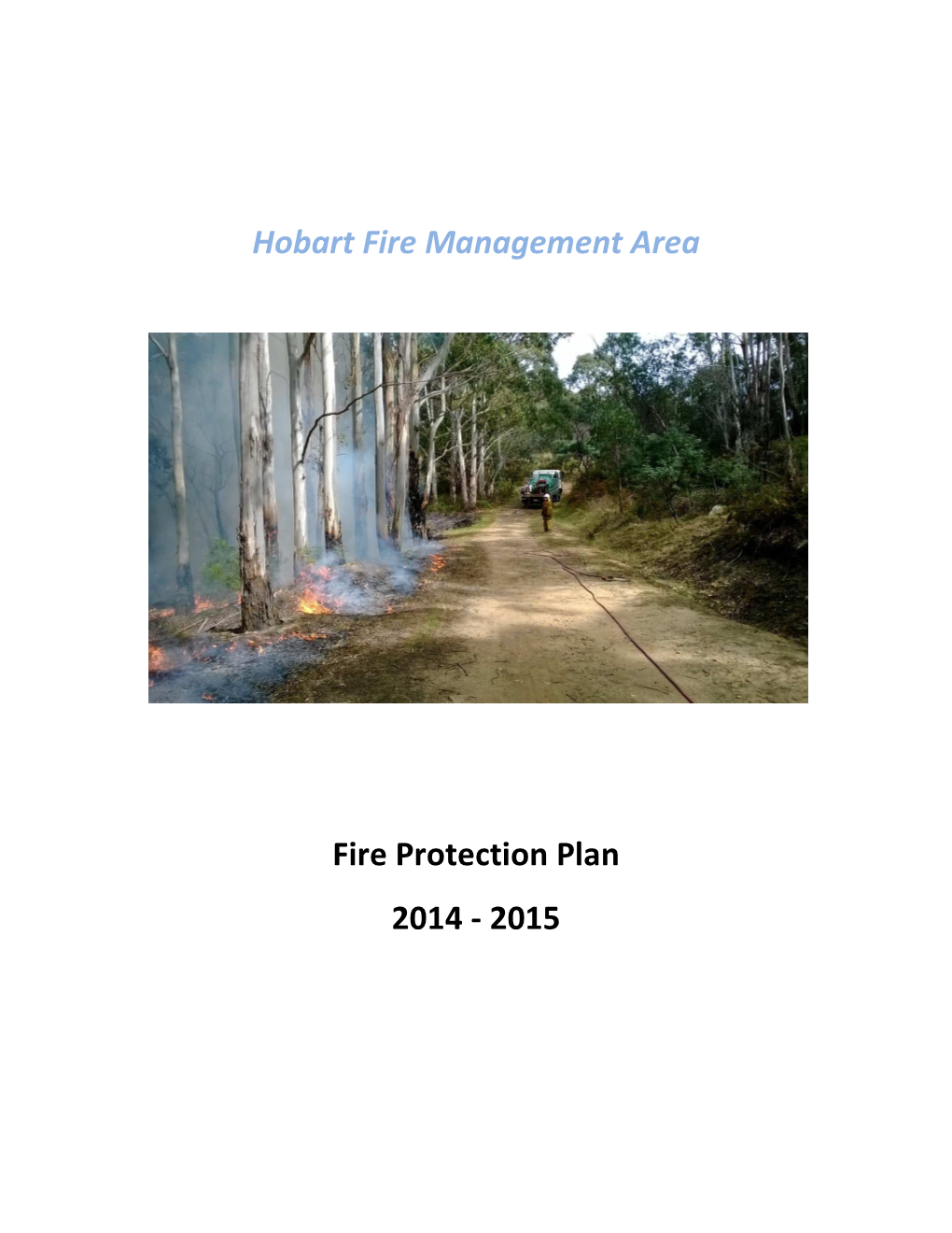 Hobart Fire Prevention Plan SFMC FINAL Draft