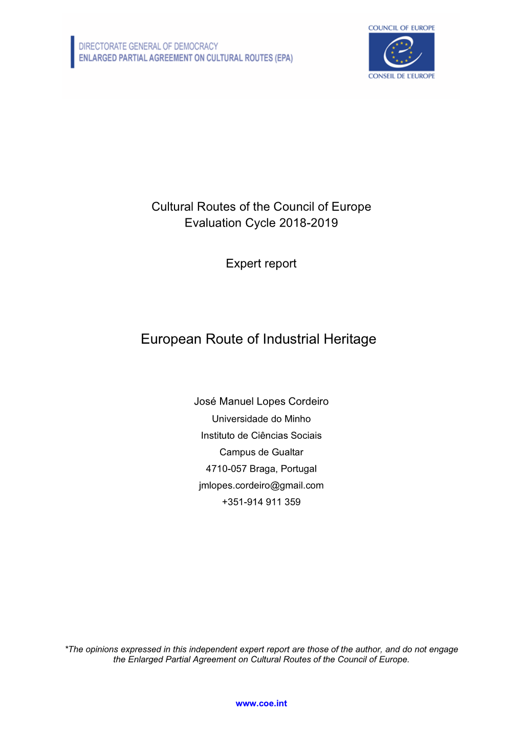 European Route of Industrial Heritage