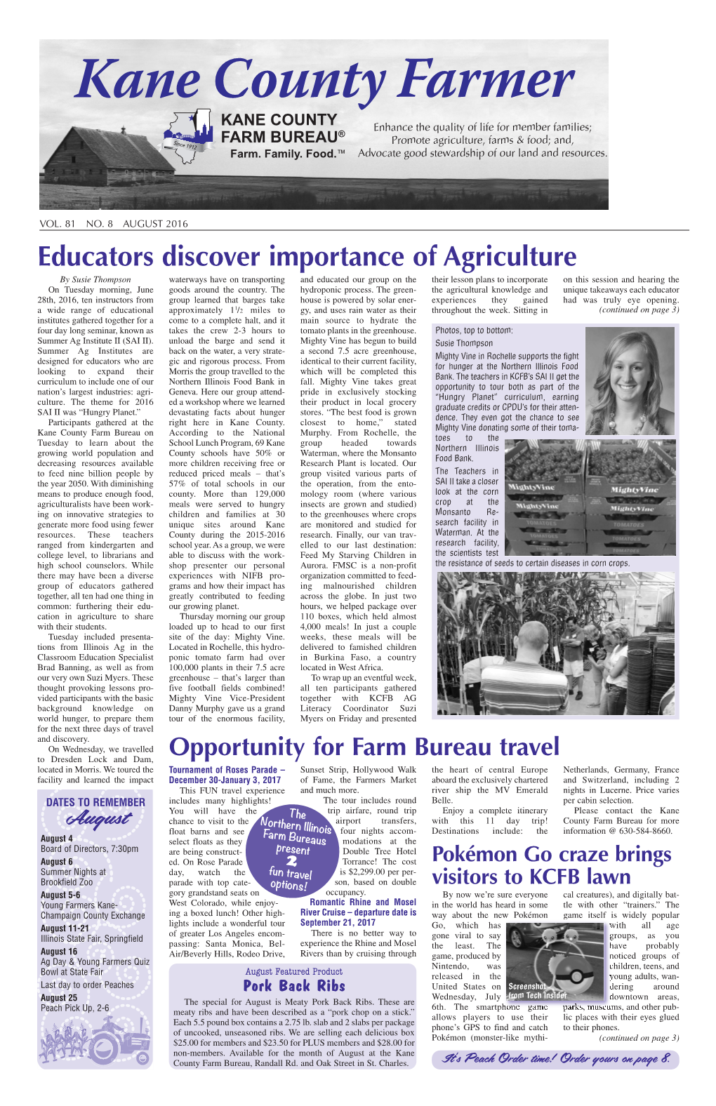 Educators Discover Importance of Agriculture