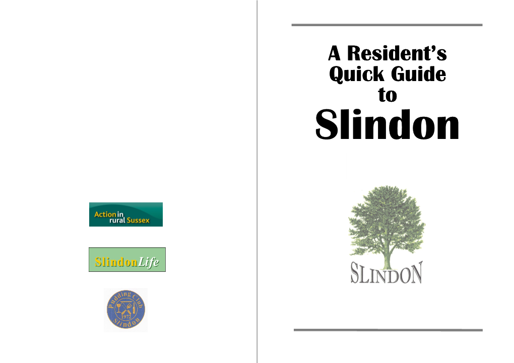 A Resident's Quick Guide To